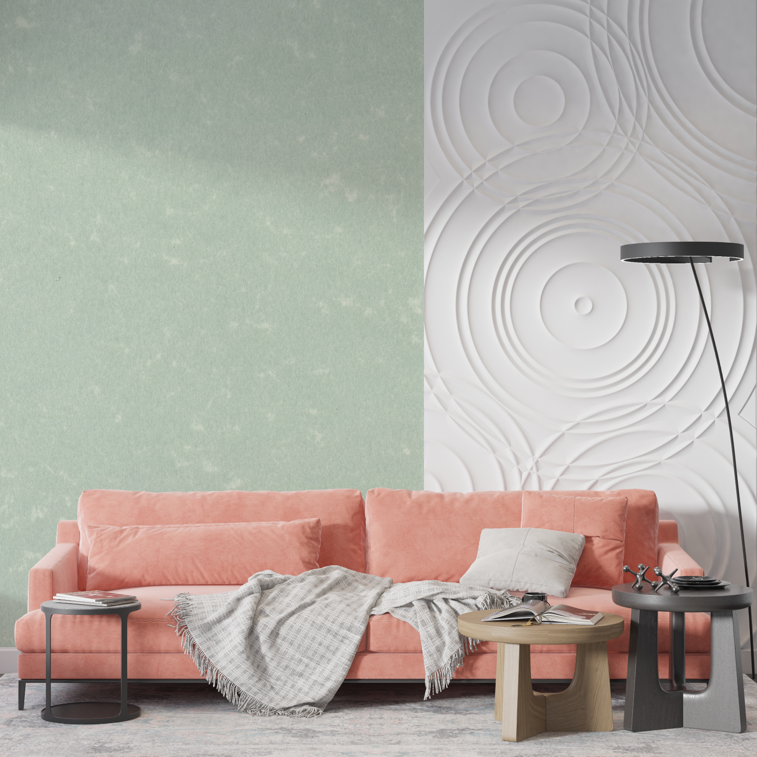 Aqua Green Wallpaper | Murals Wallpaper