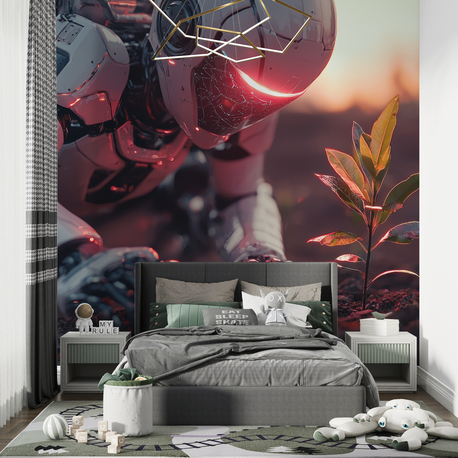 Future Robot Teen Wallpaper | Murals Wallpaper