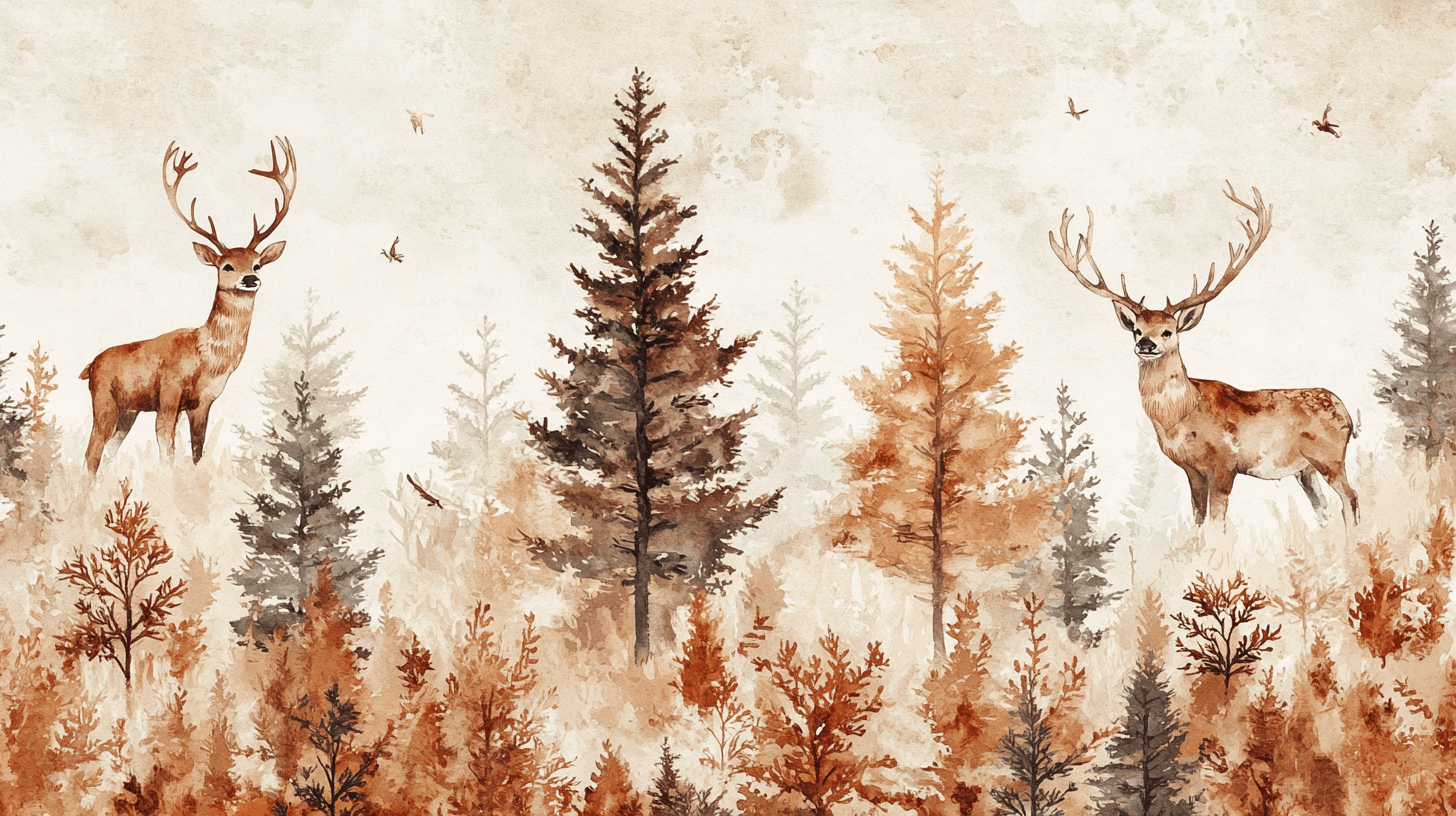 Wild Forest Wallpaper | Murals Wallpaper
