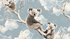 Koala Wallpaper in the Clarity of the Sky | Murals Wallpaper