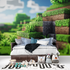 Minecraft Landscape Wallpaper | Murals Wallpaper