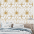 Gold and White Wallpaper | Murals Wallpaper