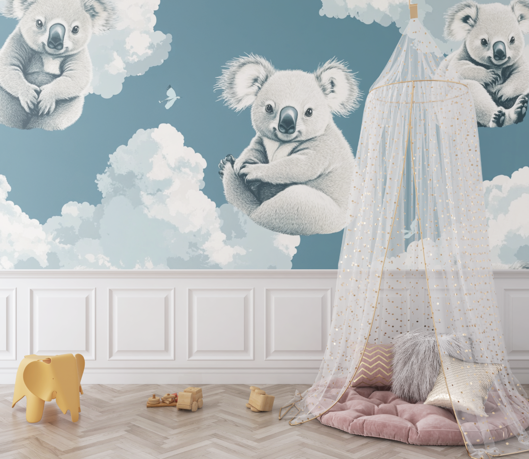 Hidden Koala Wallpaper | Murals Wallpaper