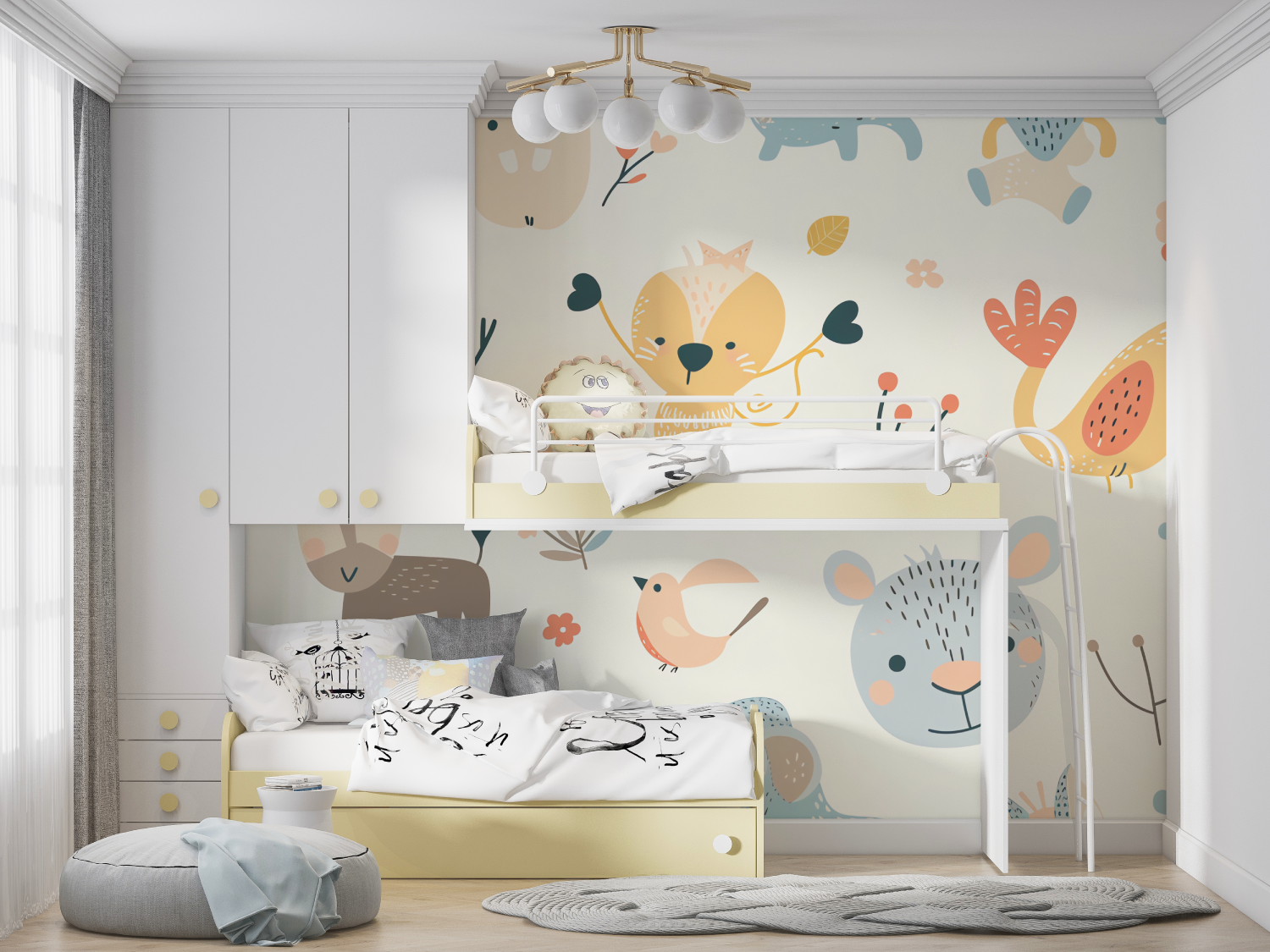 Animal Wallpaper for Kids | Murals Wallpaper