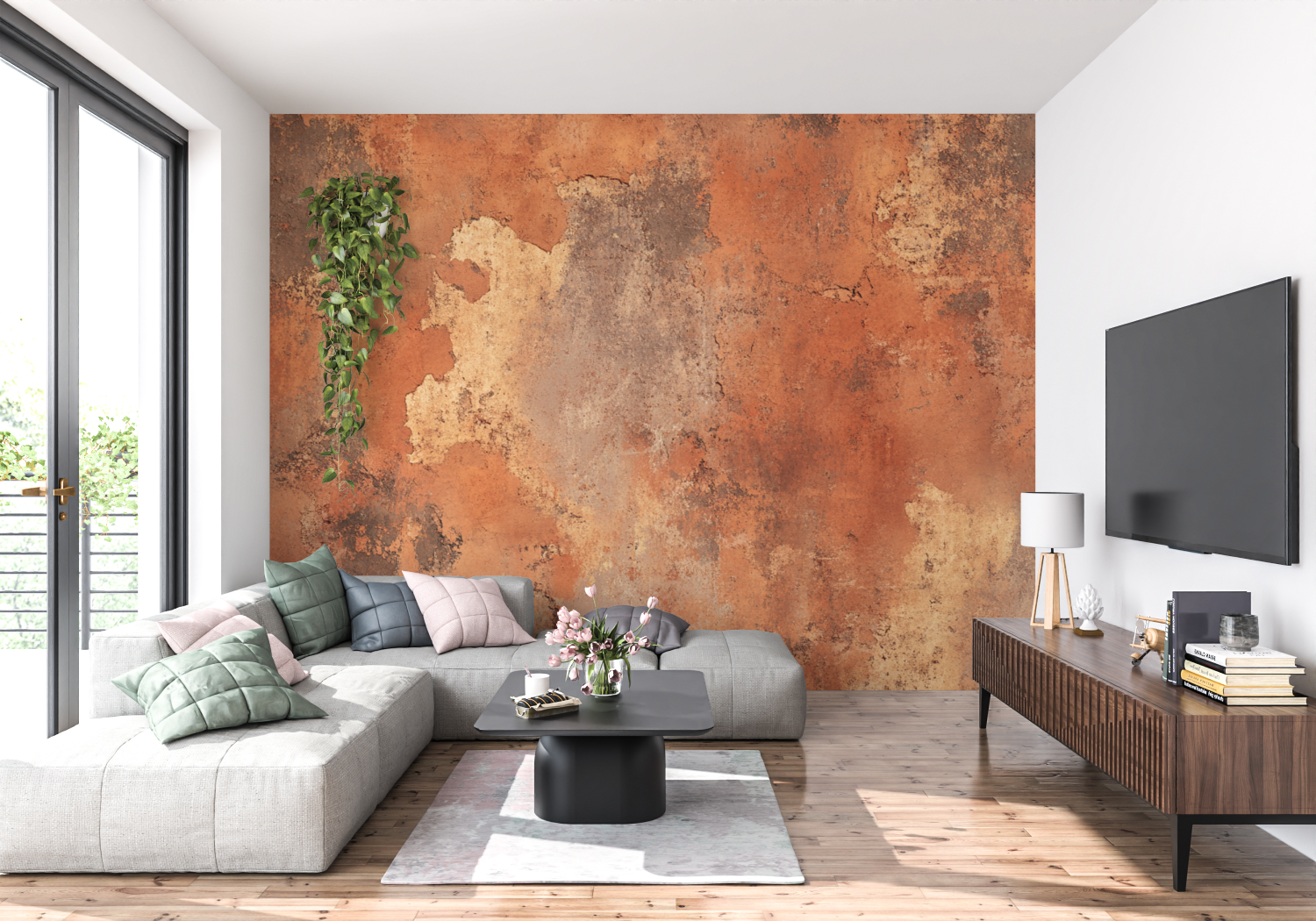 Terracotta Inspired Clay Wallpaper | Murals Wallpaper