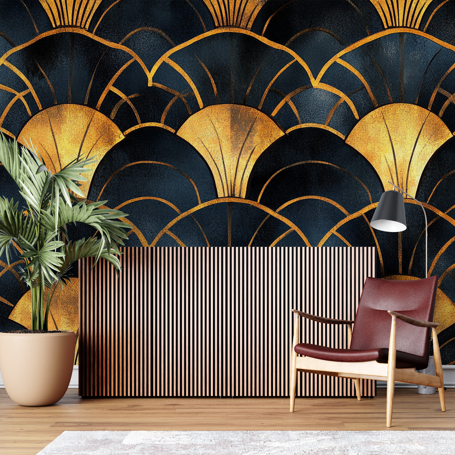 Art Deco Gold Palace Wallpaper | Murals Wallpaper