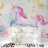 Fairy White Unicorn Wallpaper | Murals Wallpaper