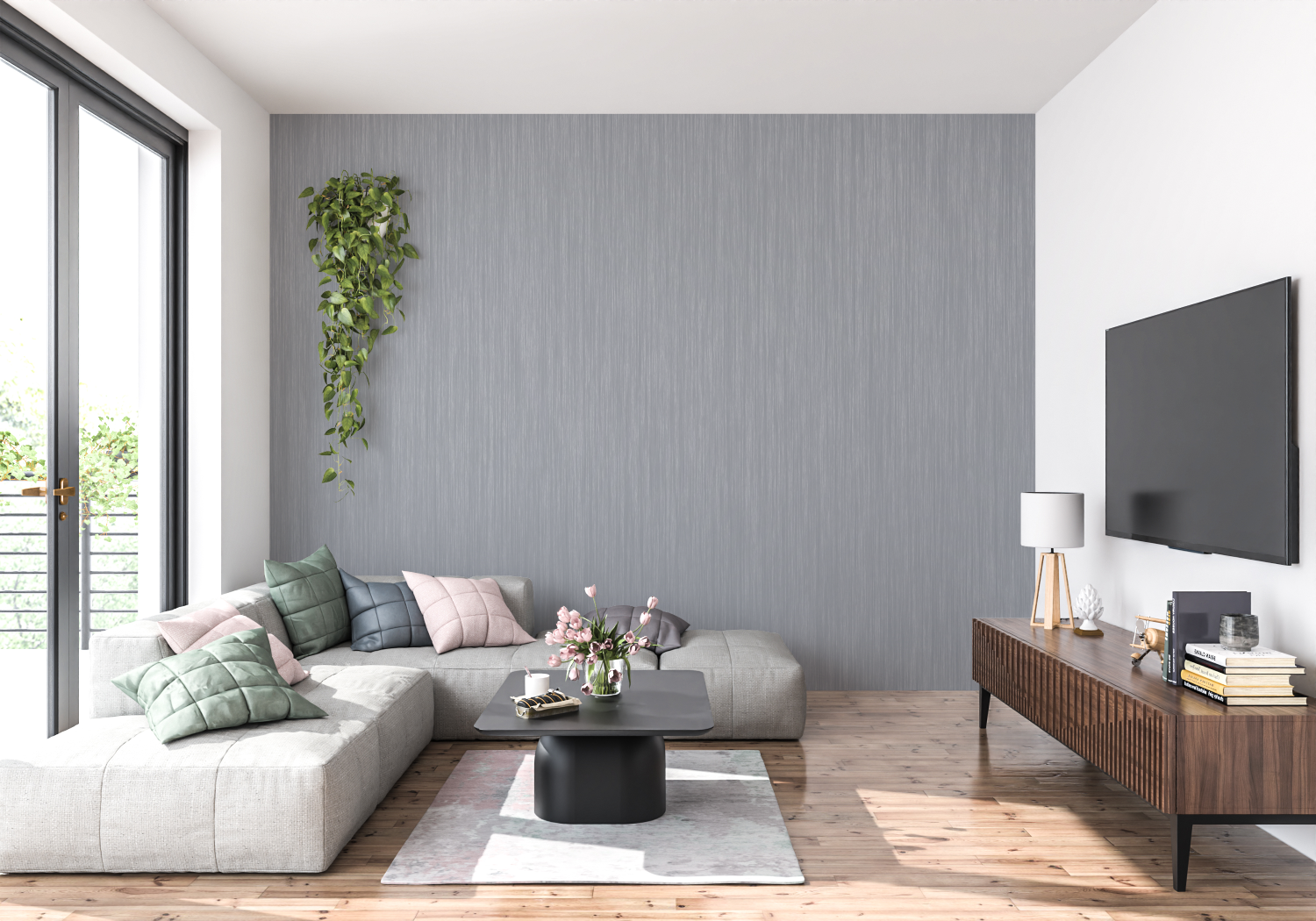 Metal Gray Wallpaper | Murals Wallpaper
