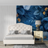 Blue Floral Wallpaper | Murals Wallpaper
