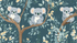Koala Wallpaper Perched in a Tree | Murals Wallpaper