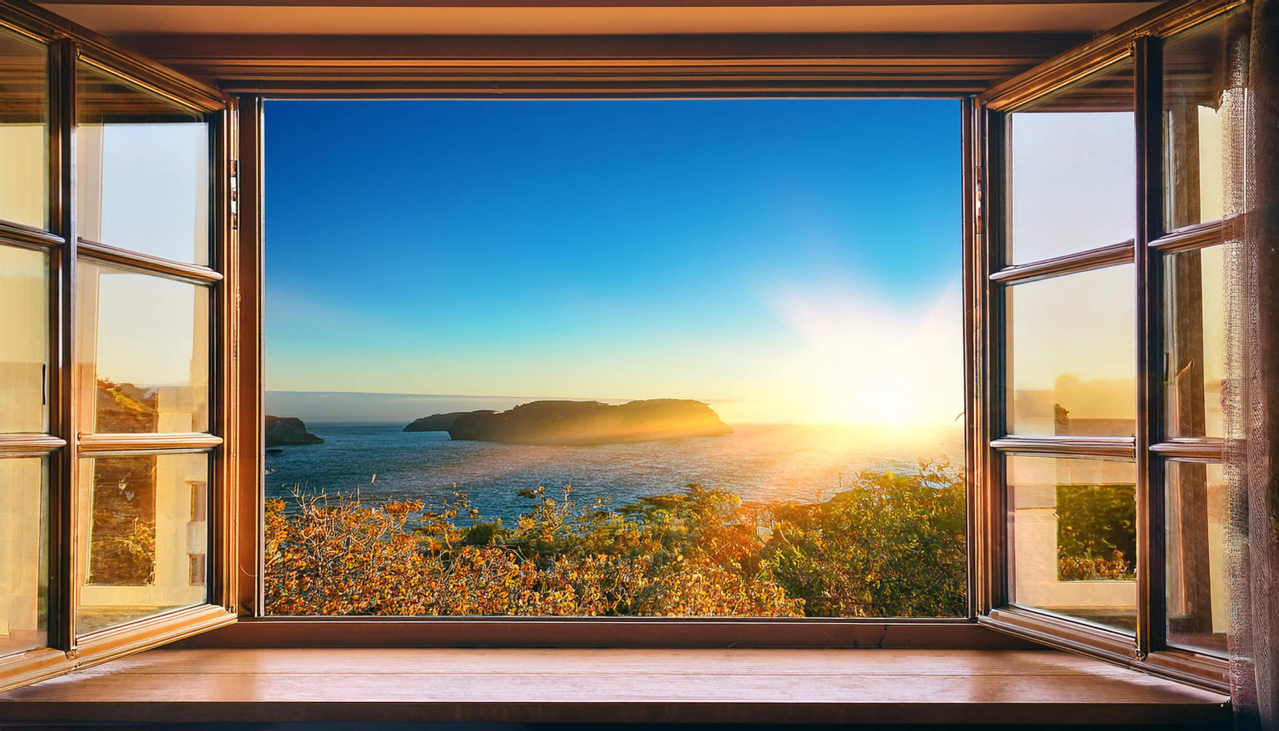 3D Window Wallpaper | Murals Wallpaper