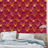 Red Gold Pattern Wallpaper | Murals Wallpaper