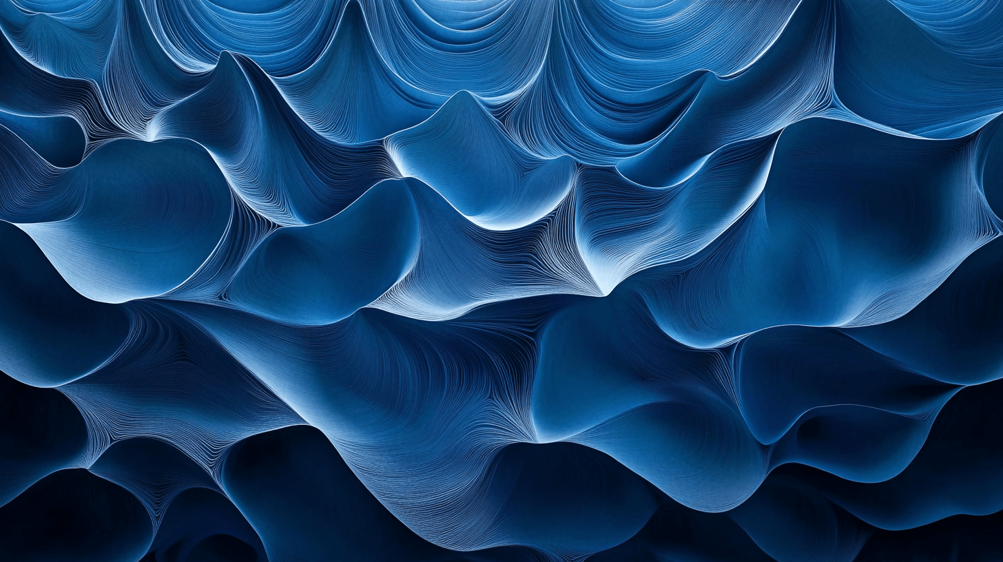 Neon Blue Wallpaper | Murals Wallpaper