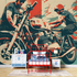 Motorcycle Graffiti Wallpaper | Murals Wallpaper