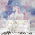 Baby Unicorn Dream and Cloud Wallpaper | Murals Wallpaper