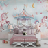 Unicorn Wallpaper 4 Walls Carousel Party | Murals Wallpaper