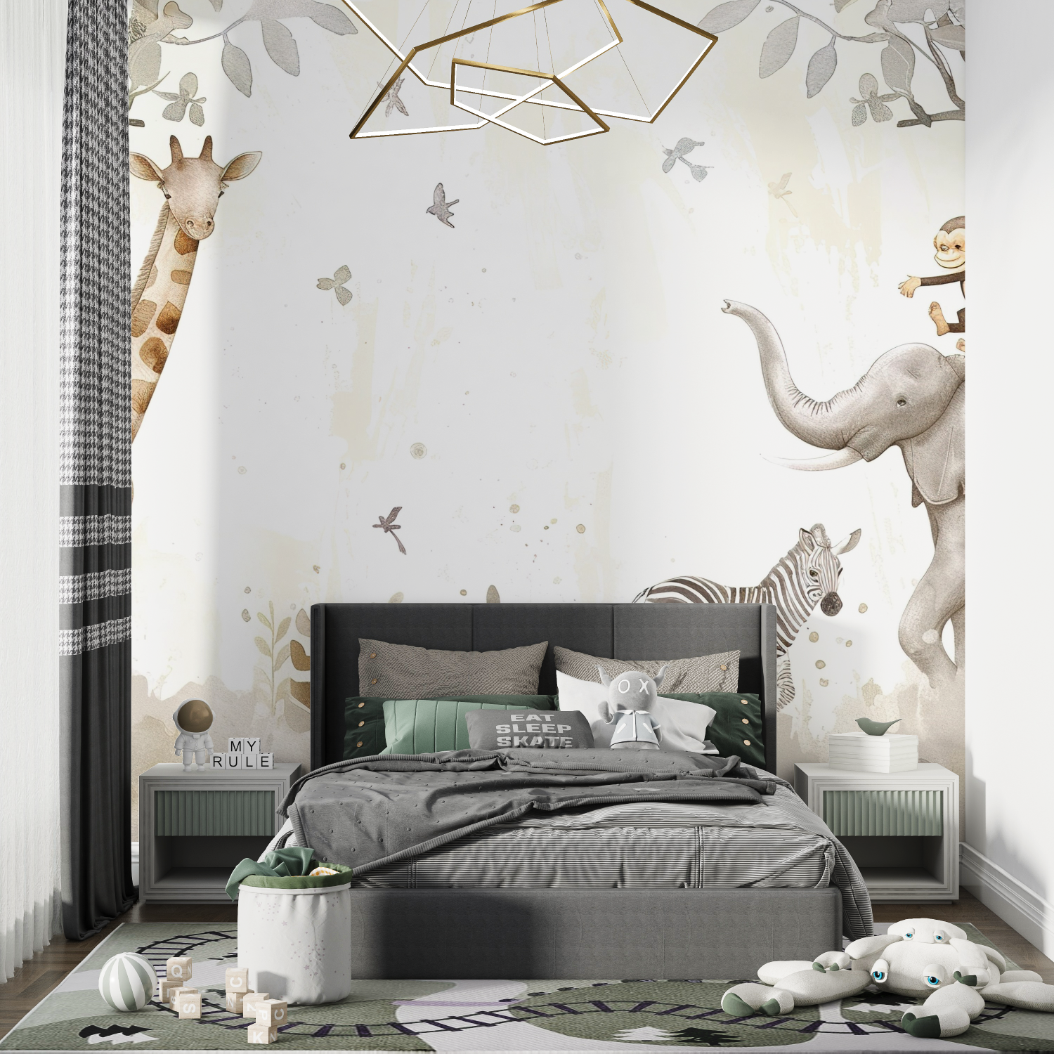 Trendy Wallpaper for Kids | Murals Wallpaper