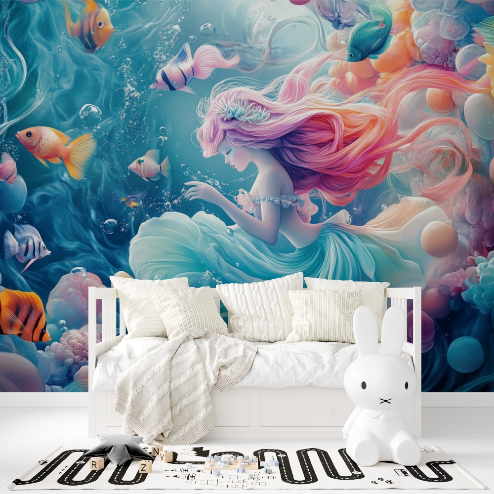 Princess Little Mermaid Wallpaper | Murals Wallpaper