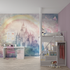 Unicorn Castle and Rainbow Wallpaper for Girls' Room | Murals Wallpaper