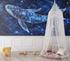 Whale and Constellation Wallpaper | Murals Wallpaper