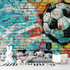 Graffiti Soccer Wallpaper | Murals Wallpaper