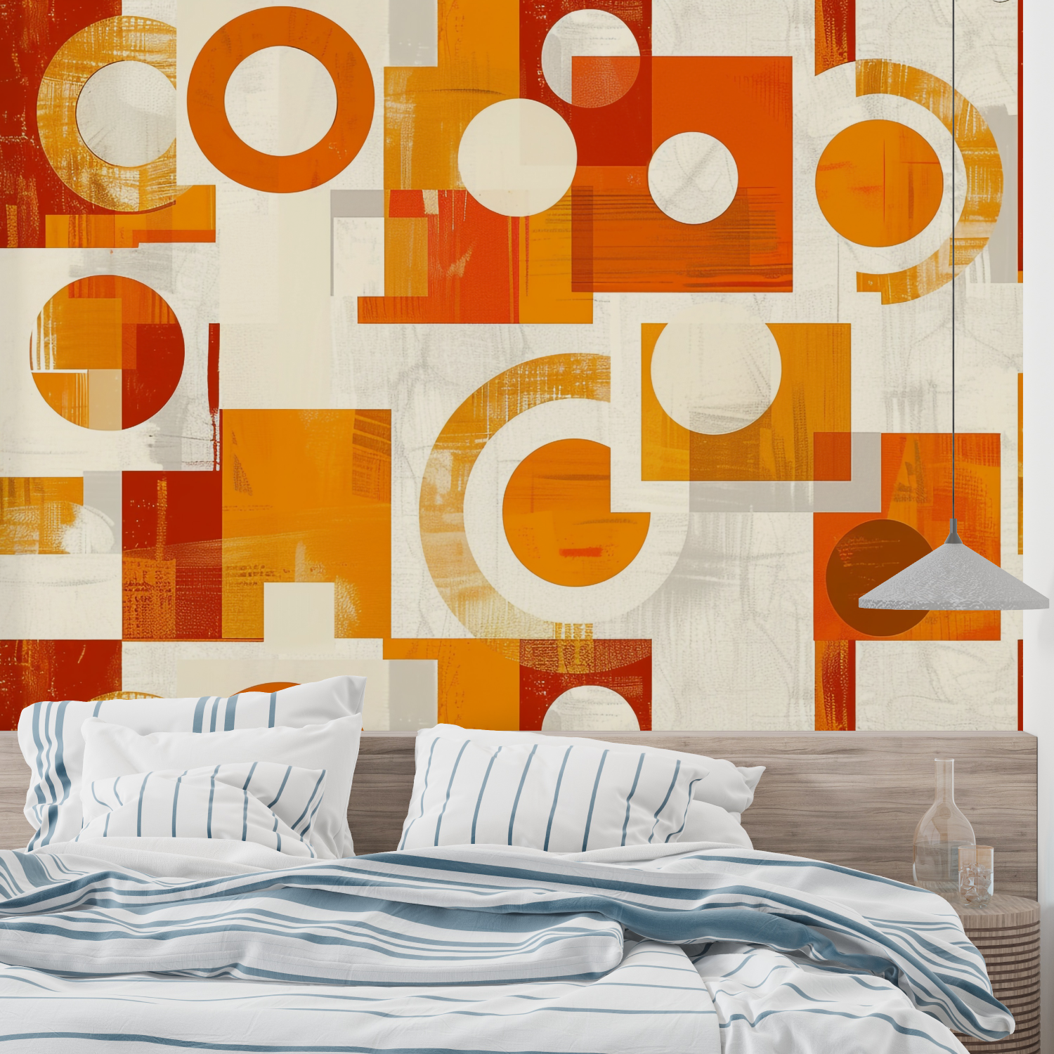 Yellow Orange Wallpaper | Murals Wallpaper
