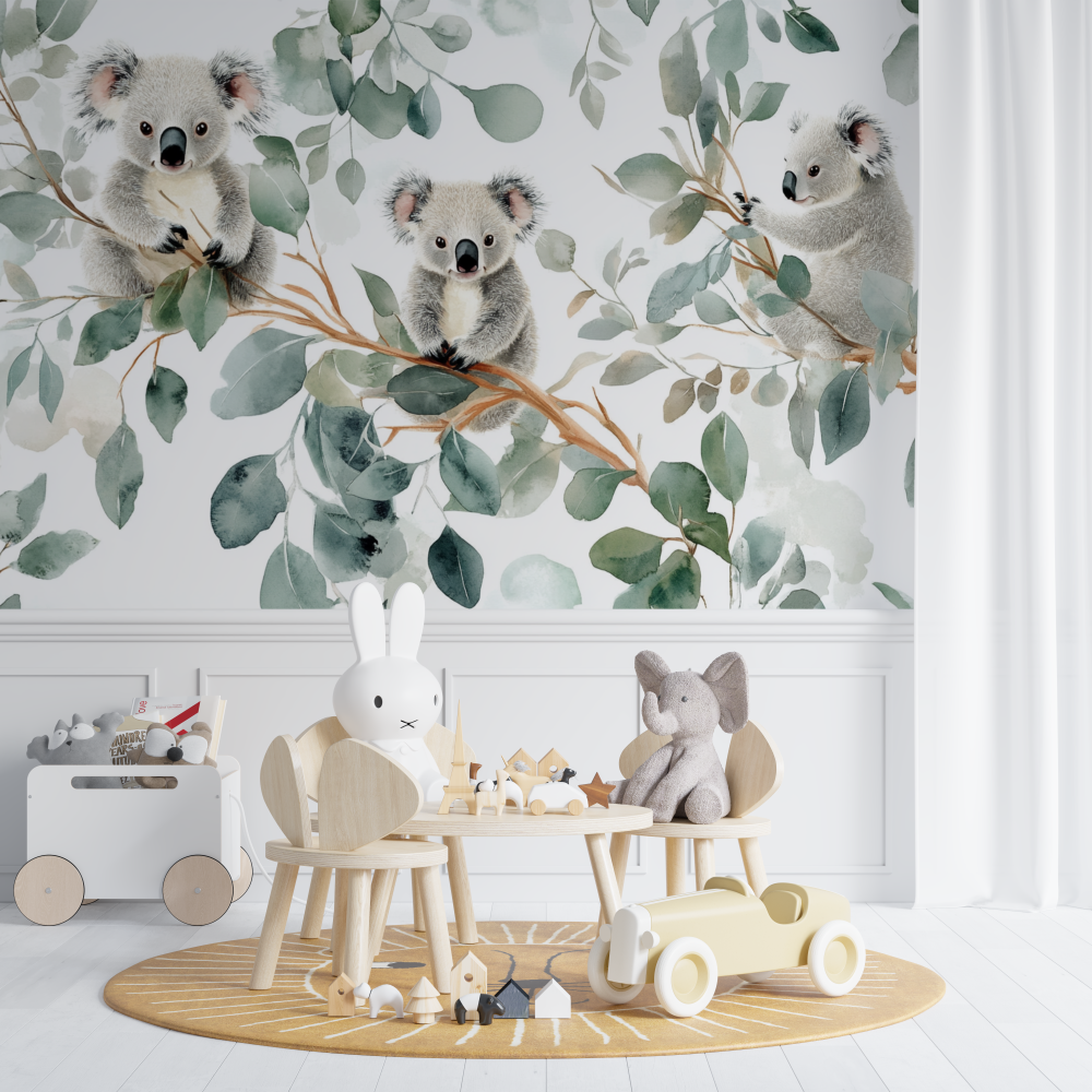 Koala Wallpaper and Morning Light | Murals Wallpaper