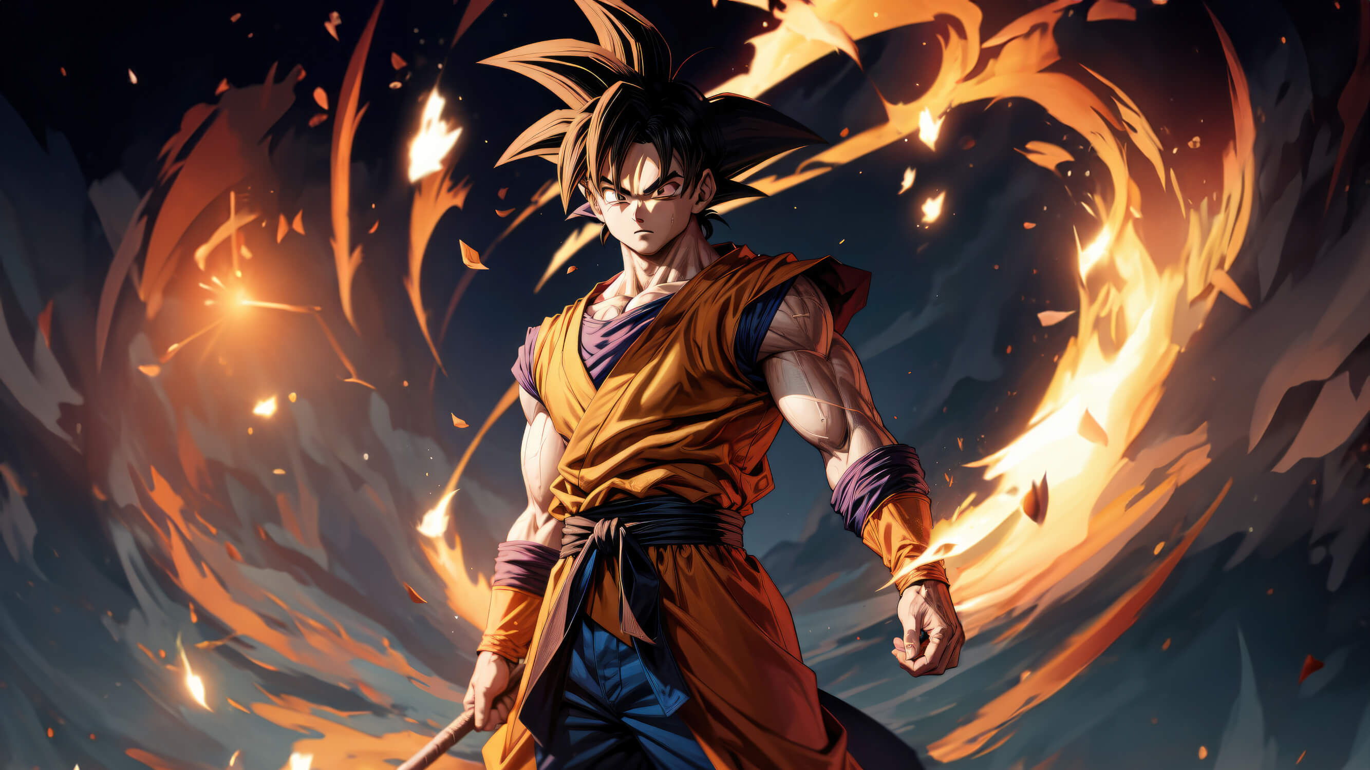 Dragon Ball Z Super Saiyan Wallpaper | Murals Wallpaper
