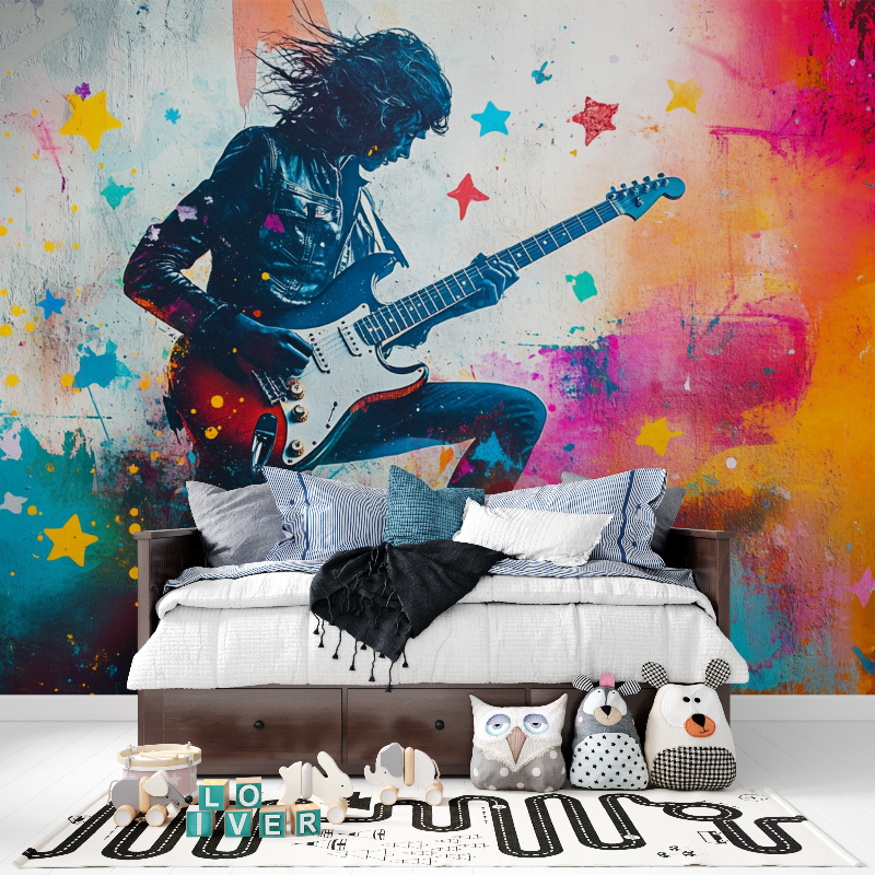 Trendy Girl Wallpaper | Murals Wallpaper