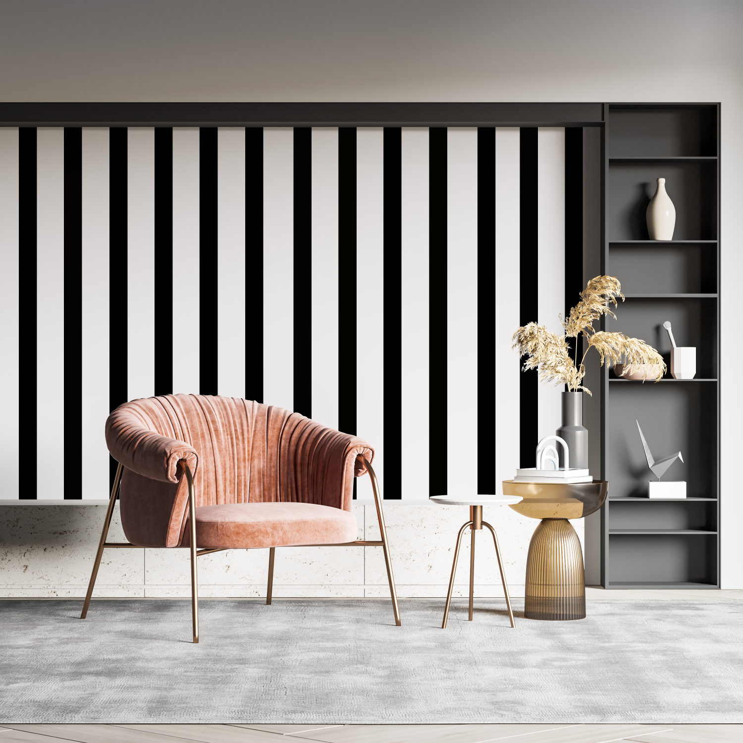 Tapete Rayure Noir – Leroy Merlin