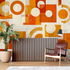 Yellow Orange Wallpaper | Murals Wallpaper