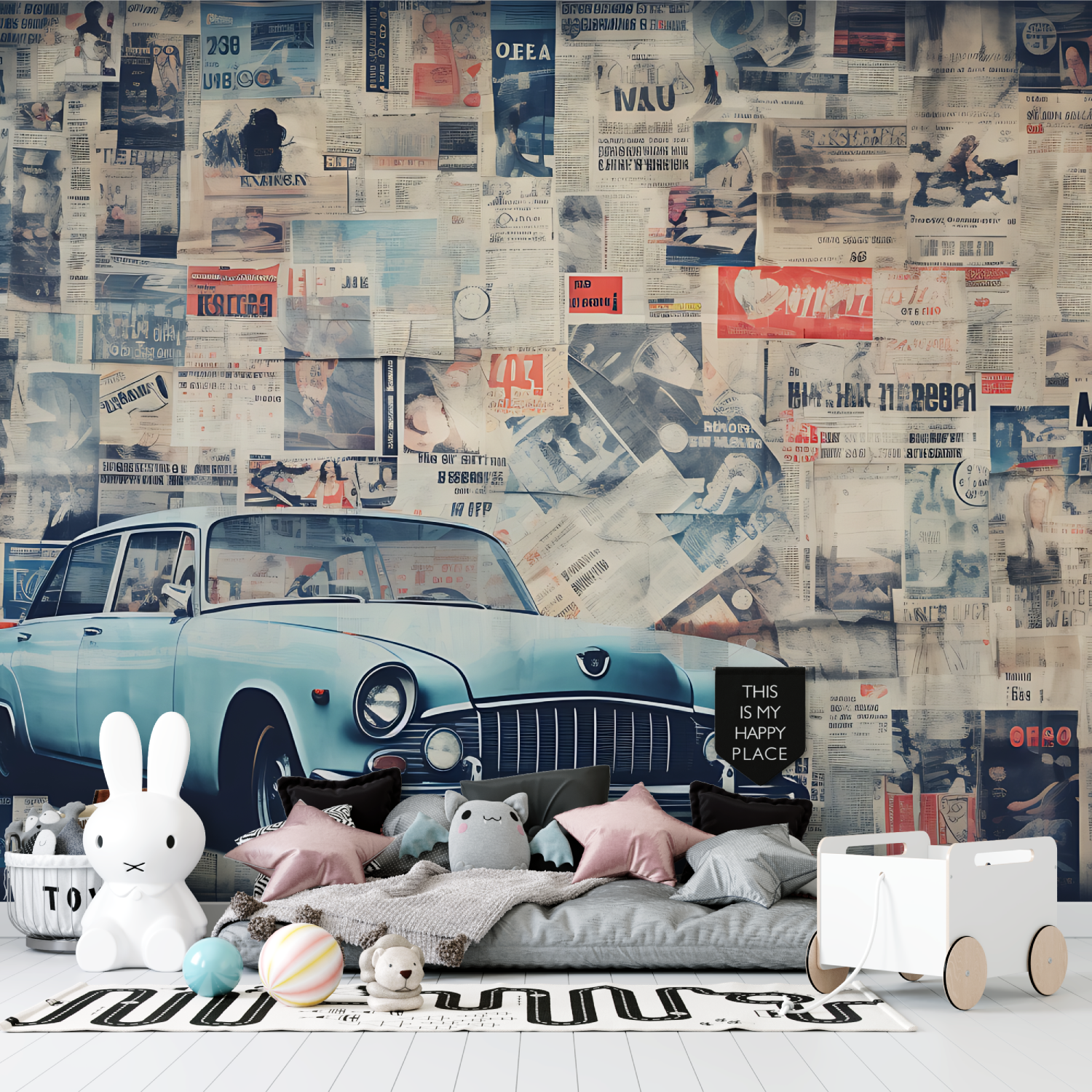 Vintage Car Wallpaper | Murals Wallpaper