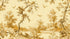 Vintage Yellow Toile Wallpaper | Murals Wallpaper