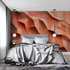Terracotta Textured Plaster Wallpaper | Murals Wallpaper