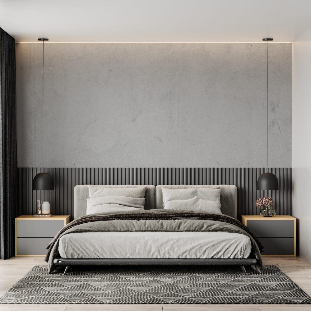 Concrete Gray Wallpaper | Murals Wallpaper