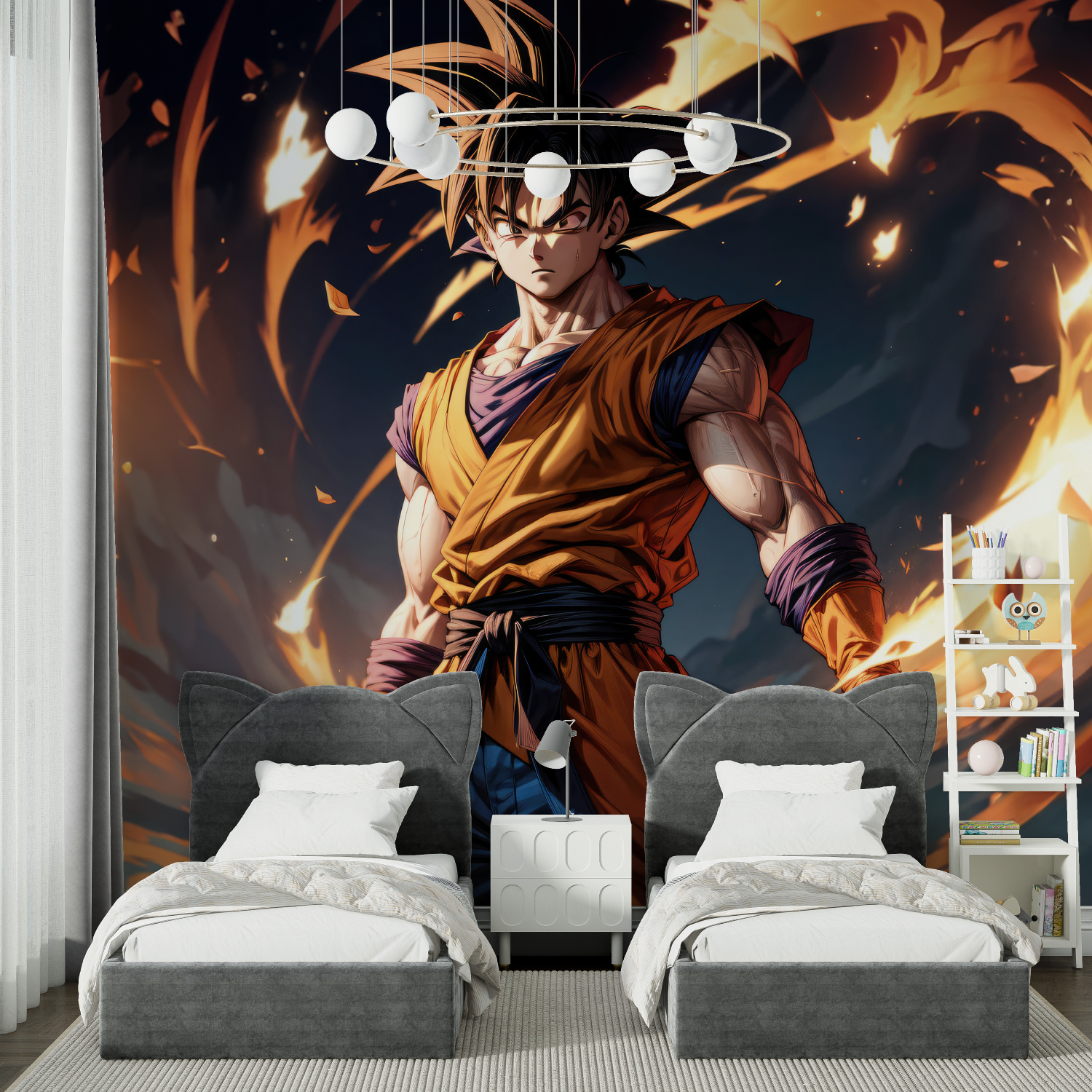 Dragon Ball Z Super Saiyan Wallpaper | Murals Wallpaper