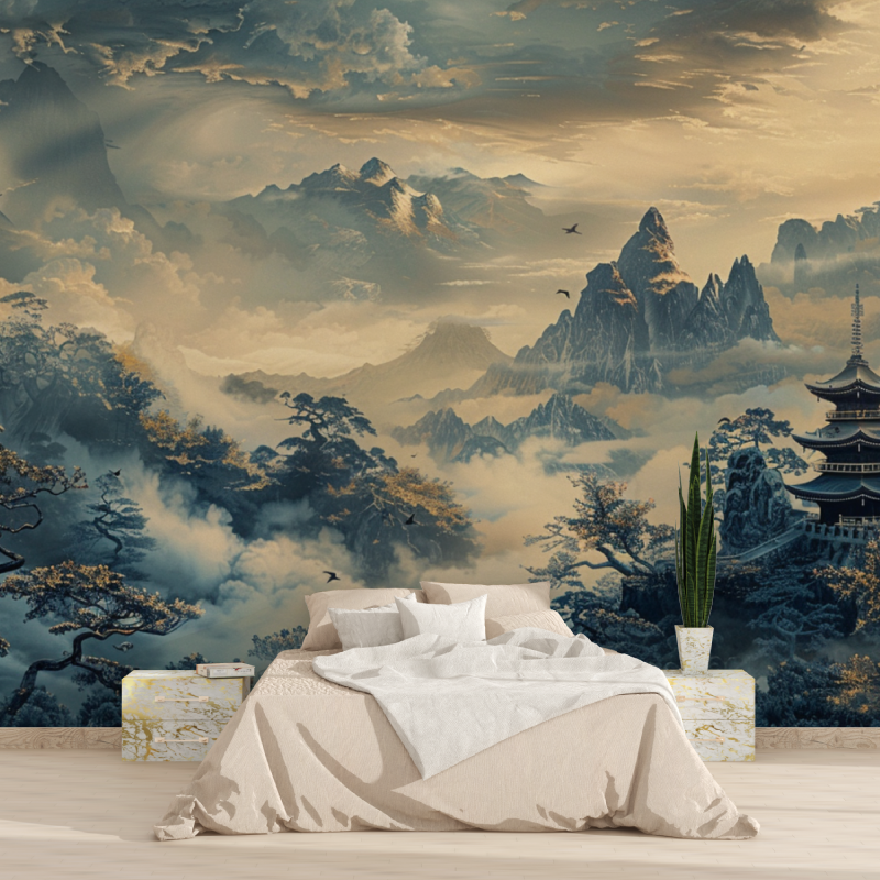 Japanese Landscape Mural Wallpaper | Murals Wallpaper