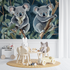 Koala Wallpaper Perched at the Top of a Tree | Murals Wallpaper