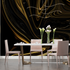 Black and Gold Wave Wallpaper | Murals Wallpaper