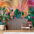 Colorful Tropical Mural Wallpaper | Murals Wallpaper