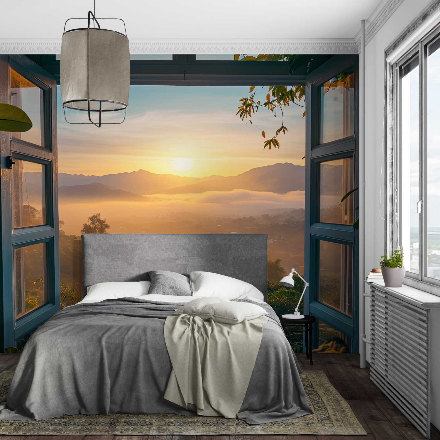 Open Window Trompe L'Oeil Wallpaper | Murals Wallpaper