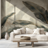 Trending banana leaf mural wallpaper canape tendance