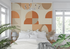 Orange Graphic Wallpaper | Murals Wallpaper