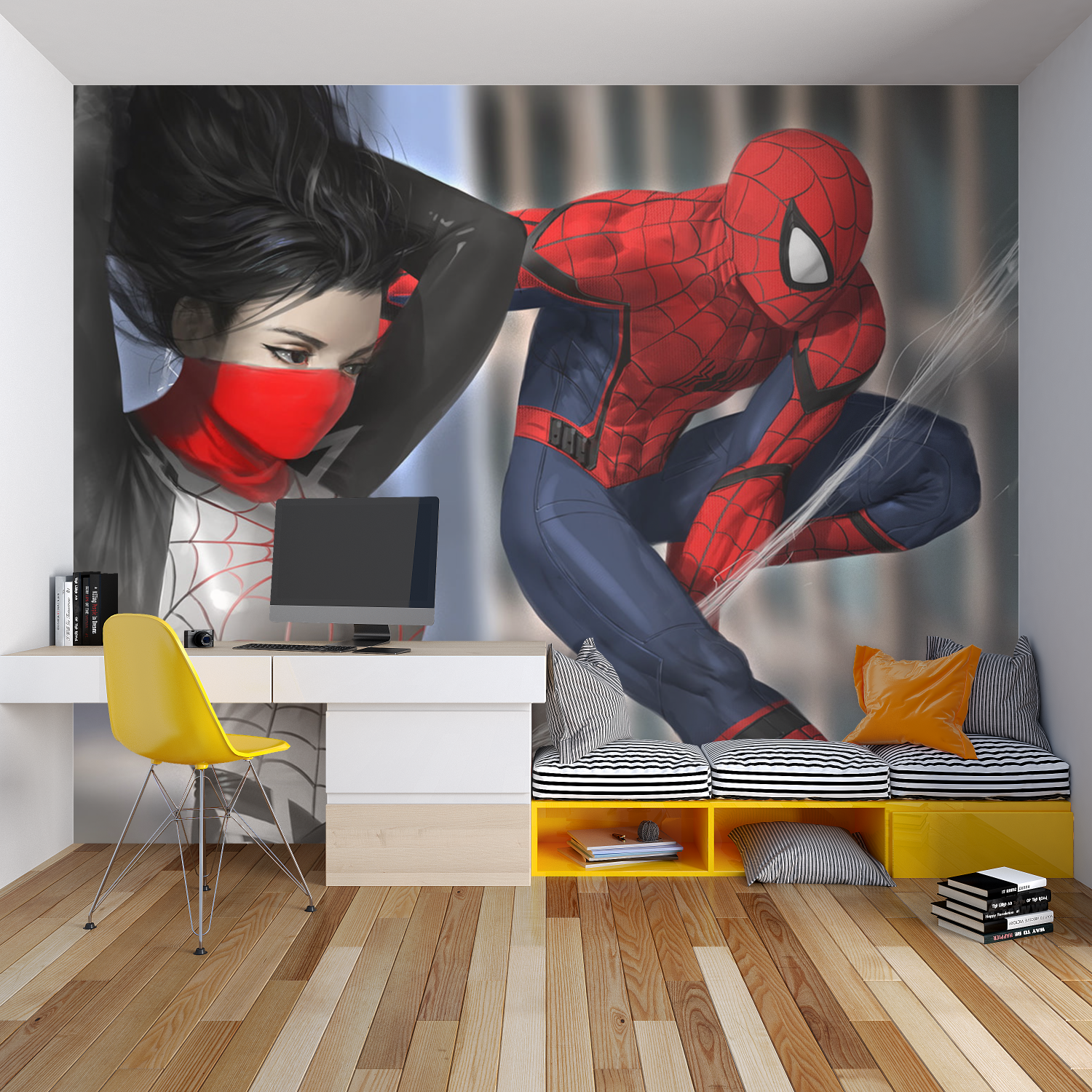 Spider-Man Gwen Hero Wallpaper | Murals Wallpaper