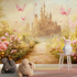Princess Castle Garden Wallpaper | Murals Wallpaper