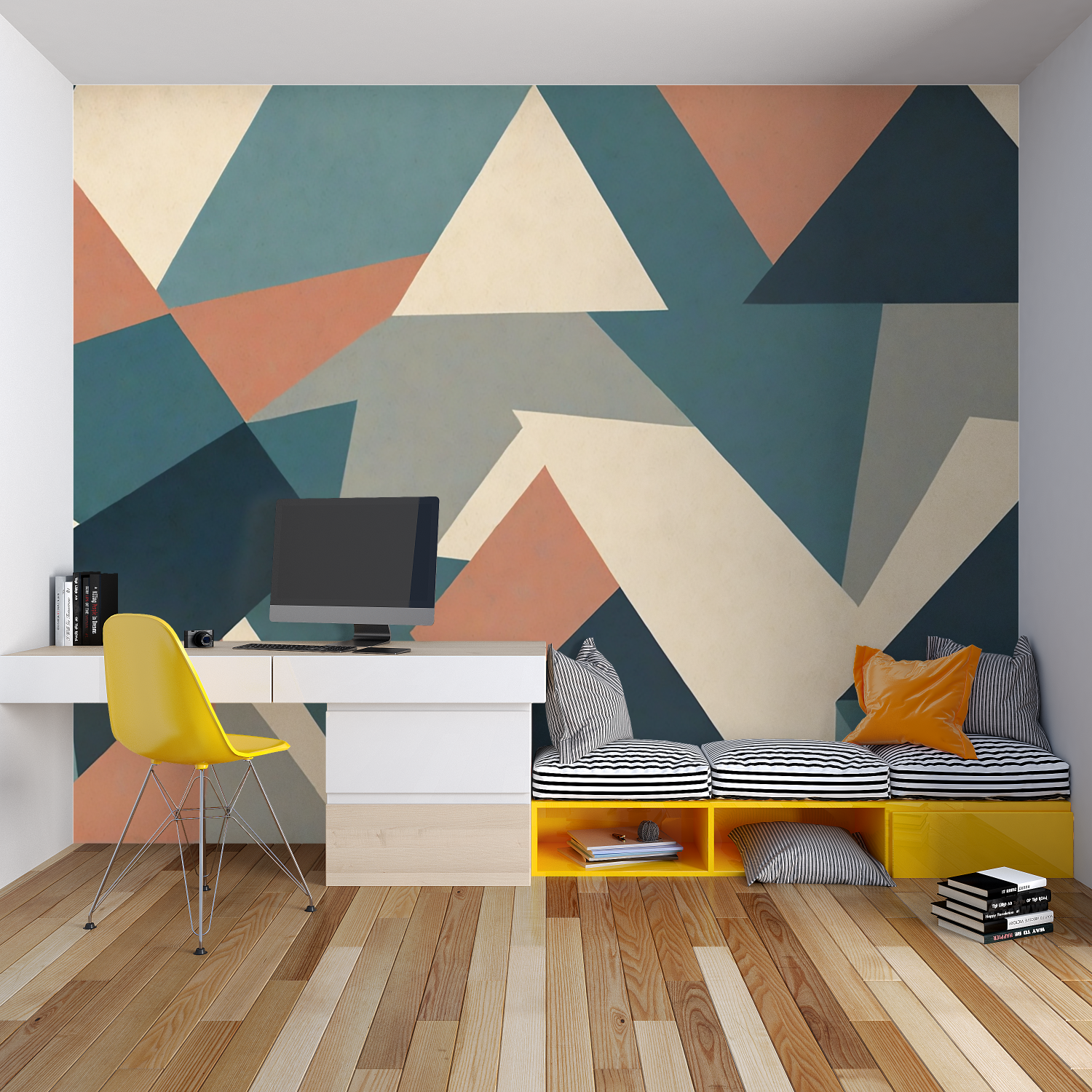 Teen Bedroom Design Wallpaper | Murals Wallpaper