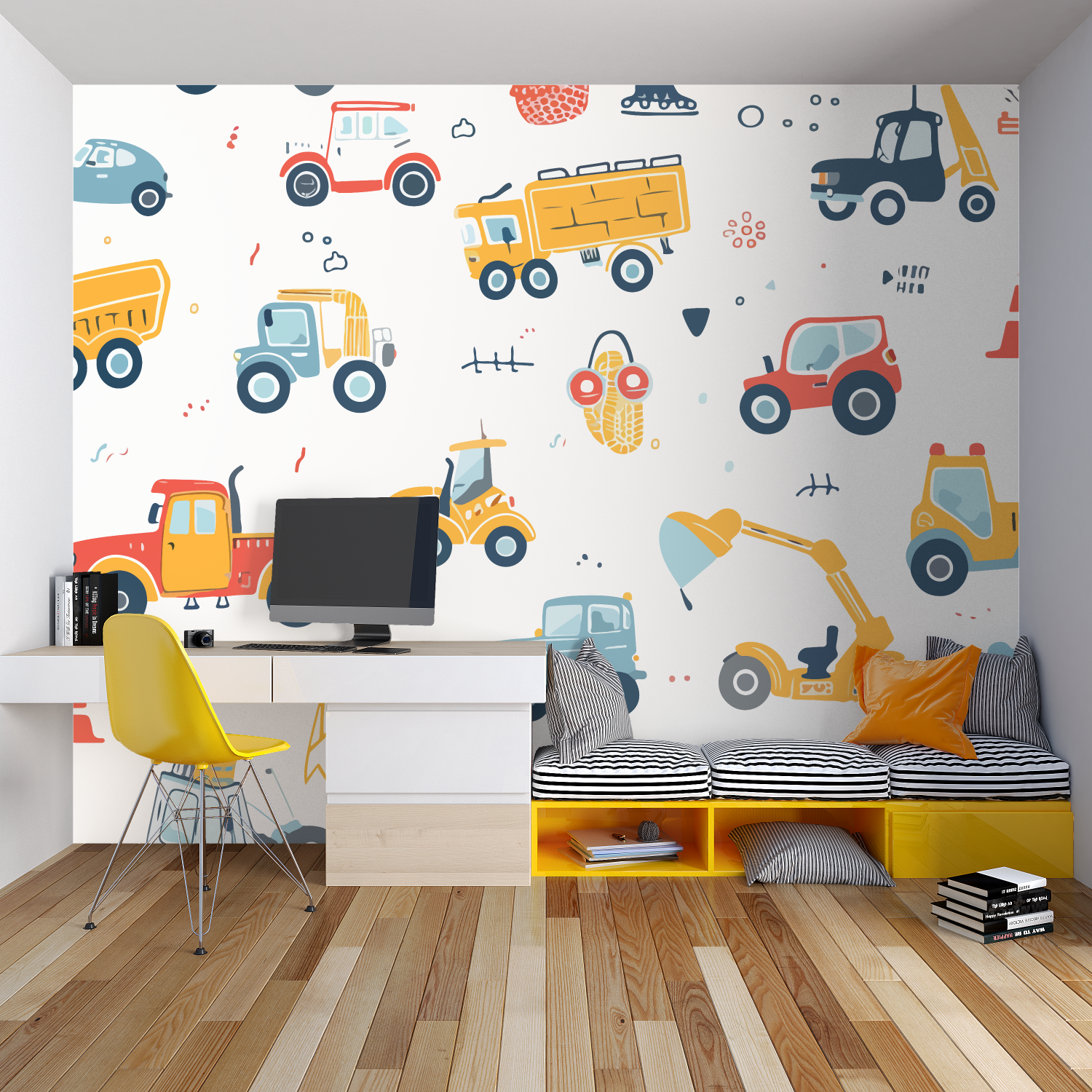 Kids Truck Wallpaper | Murals Wallpaper