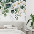Tree green foliage mural wallpaper tapisserie tendance