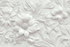 Big 3D White Flowers Mural Wallpaper