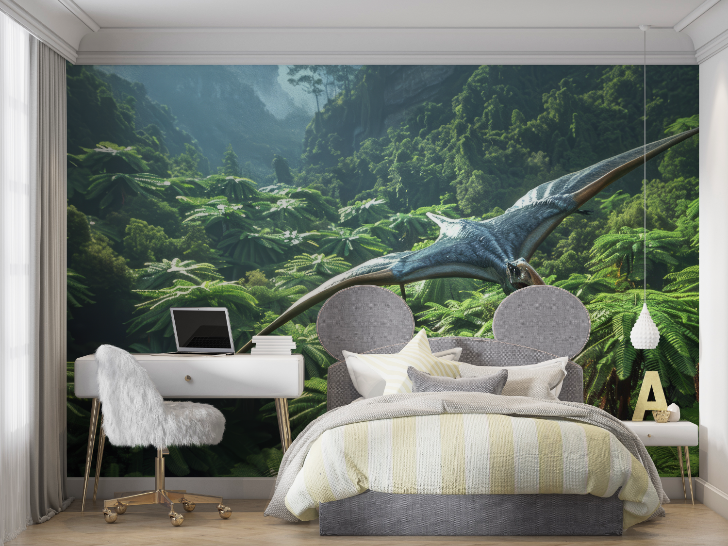 Dinosaur Pterodactyl Wallpaper | Murals Wallpaper